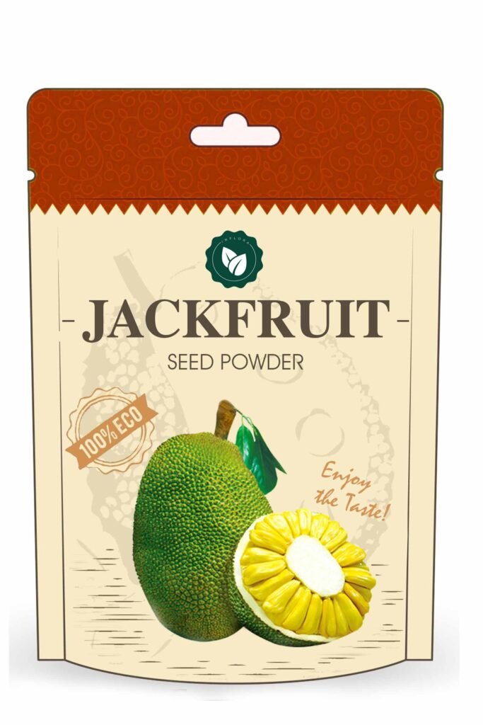 "Jackfruit Seed Powder: Nutrient-Rich, Natural Supplement Made from Dried Jackfruit Seeds, Boosts Energy and Supports Digestive Health"